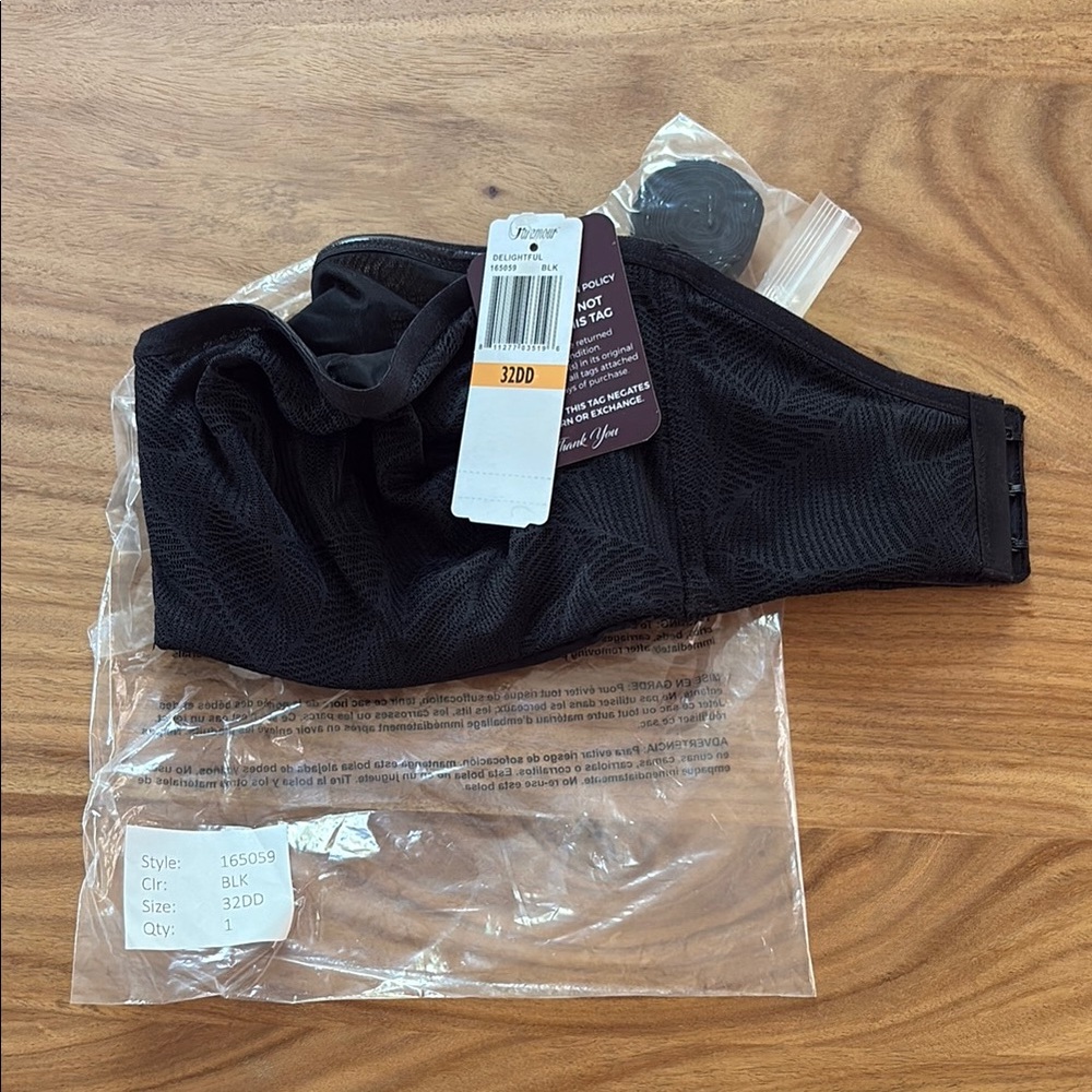 Felina Seamless Unlined Lace Bandeau